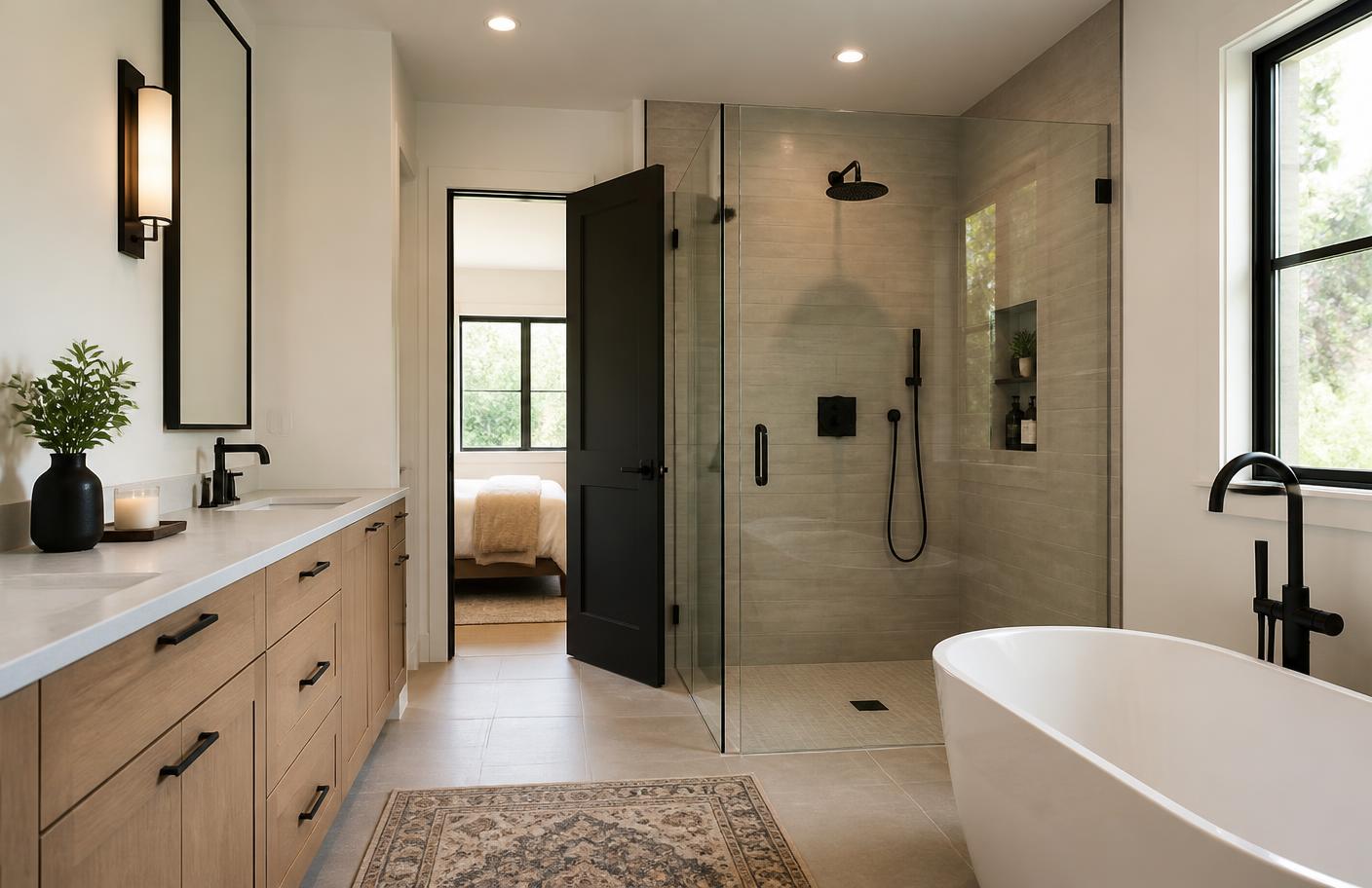 Bathroom and kitchen fit-outs
